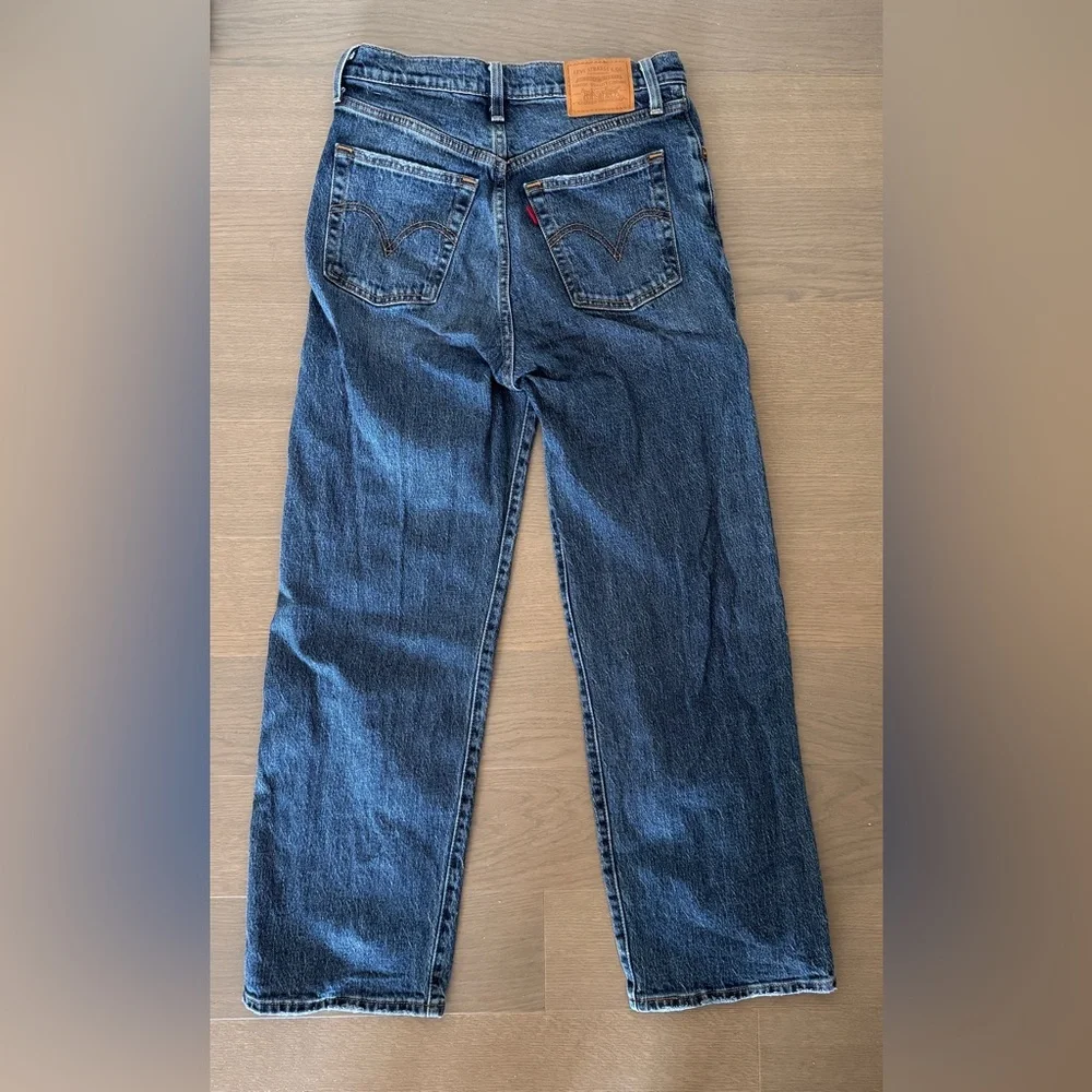 Levi's RIBCAGE STRAIGHT ANKLE WOMEN'S JEANS - Picture 6 of 7